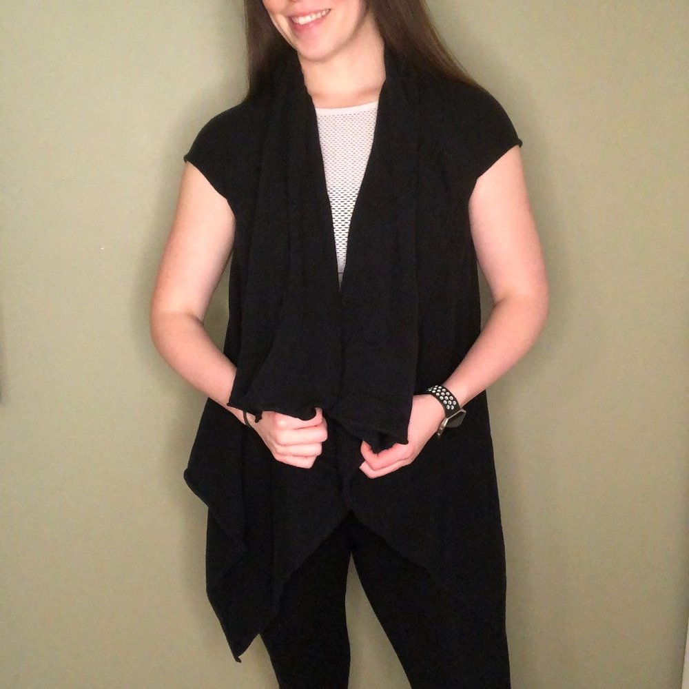 *CLEARANCE* Takara Black Sweater cover up